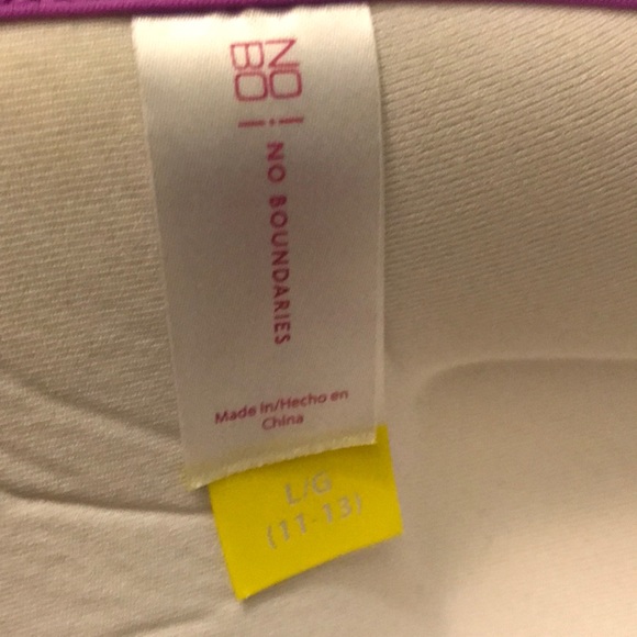 No Boundaries Colorful Size Large Bikini Swim Top - Picture 3 of 3